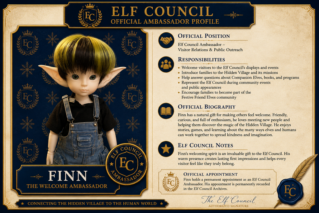 Finn - 🌍 Elf Council Human Ambassador - 🟢 Officially Registered (Copy)