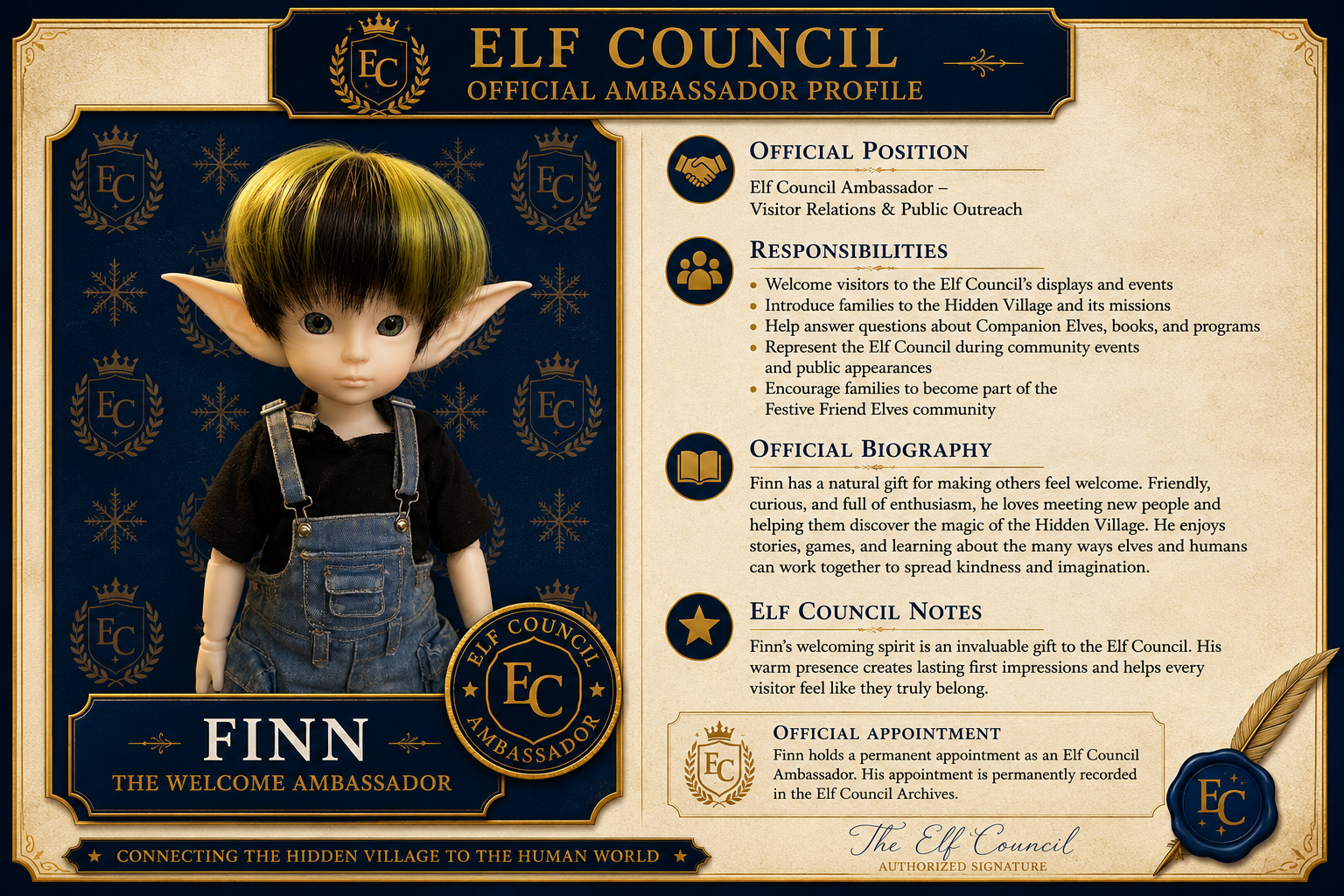 Finn - 🌍 Elf Council Human Ambassador - 🟢 Officially Registered (Copy)