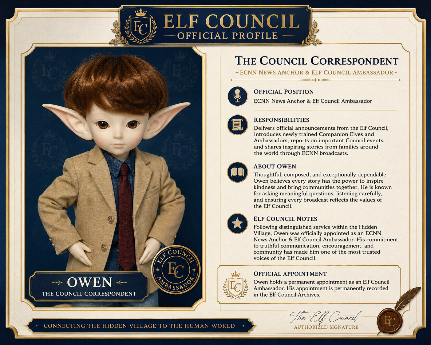 Owen - 🌍 Elf Council Human Ambassador - 🟢 Officially Registered