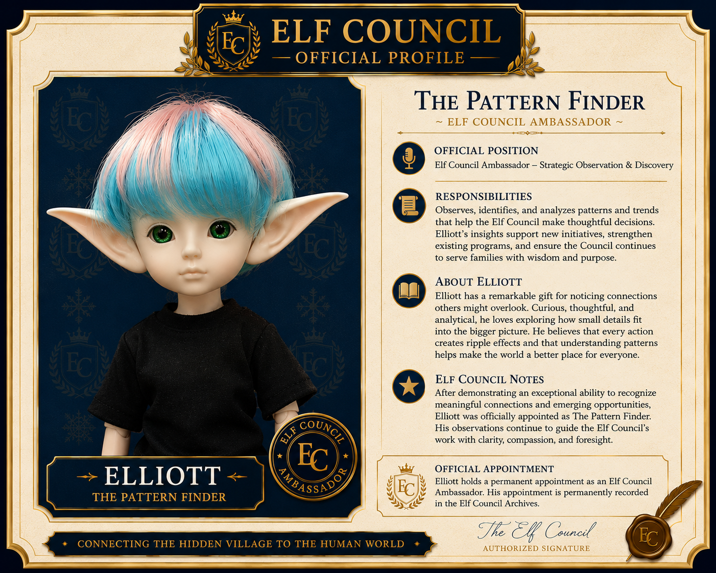 Elliott - 🌍 Elf Council Human Ambassador - 🟢 Officially Registered