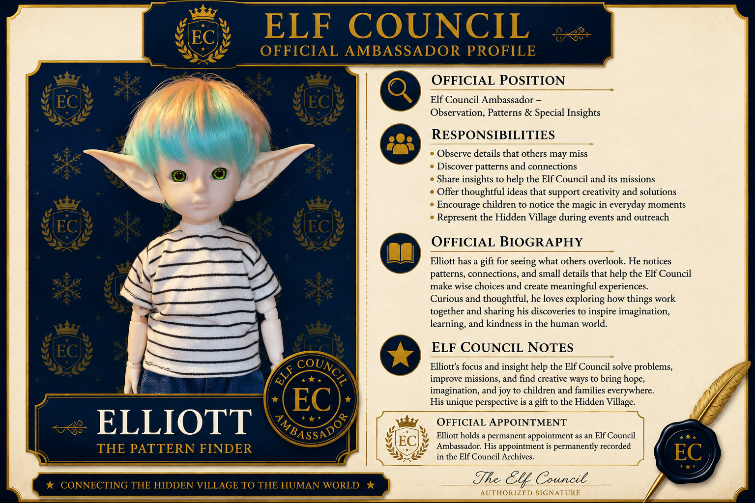 Elliott - 🌍 Elf Council Human Ambassador - 🟢 Officially Registered
