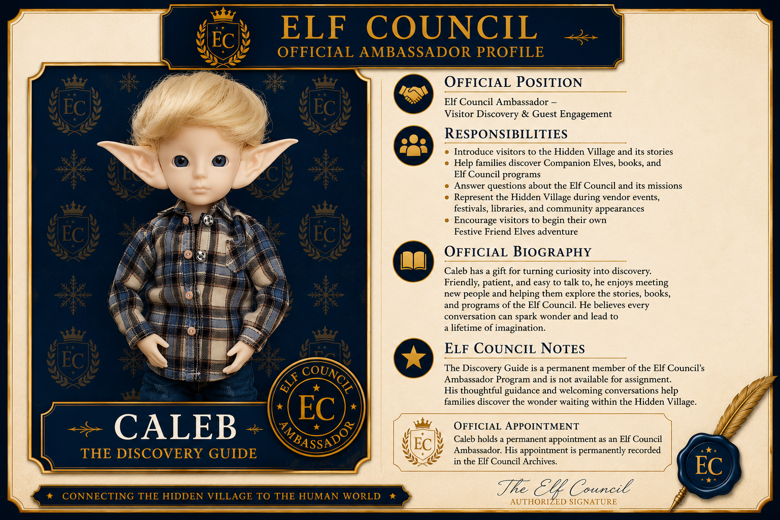Caleb - 🌍 Elf Council Human Ambassador - 🟢 Officially Registered