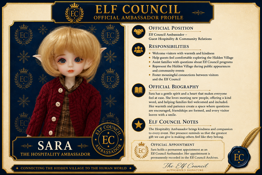 Sara - 🌍 Elf Council Human Ambassador - 🟢 Officially Registered