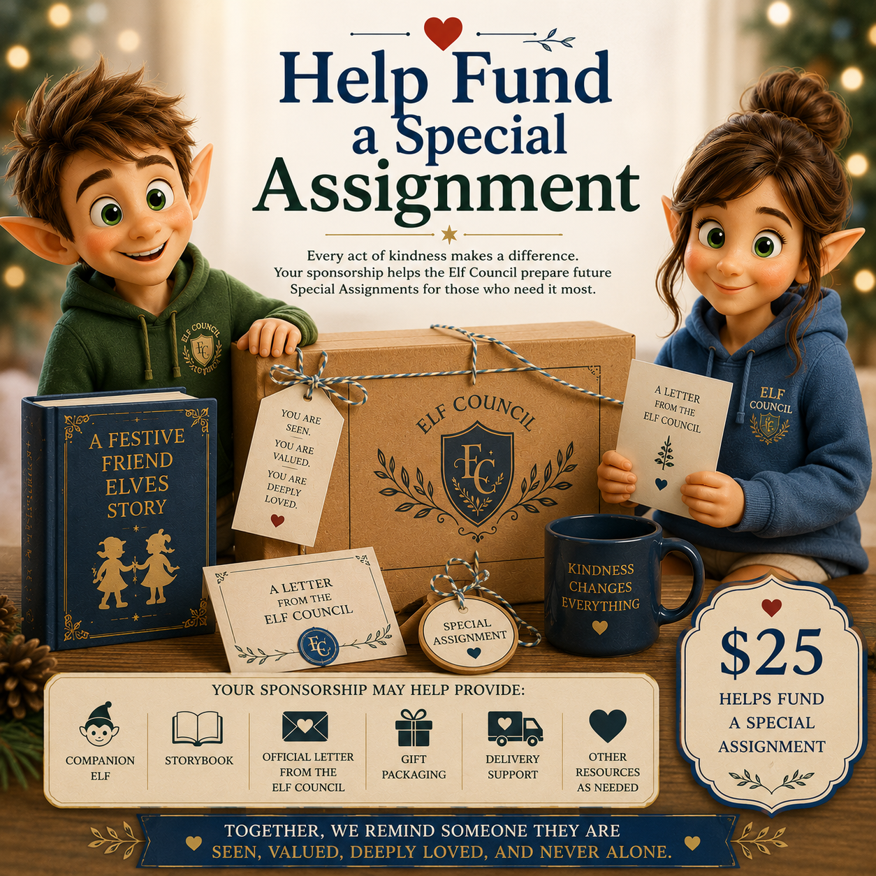 ❤️ Help Fund a Special Assignment