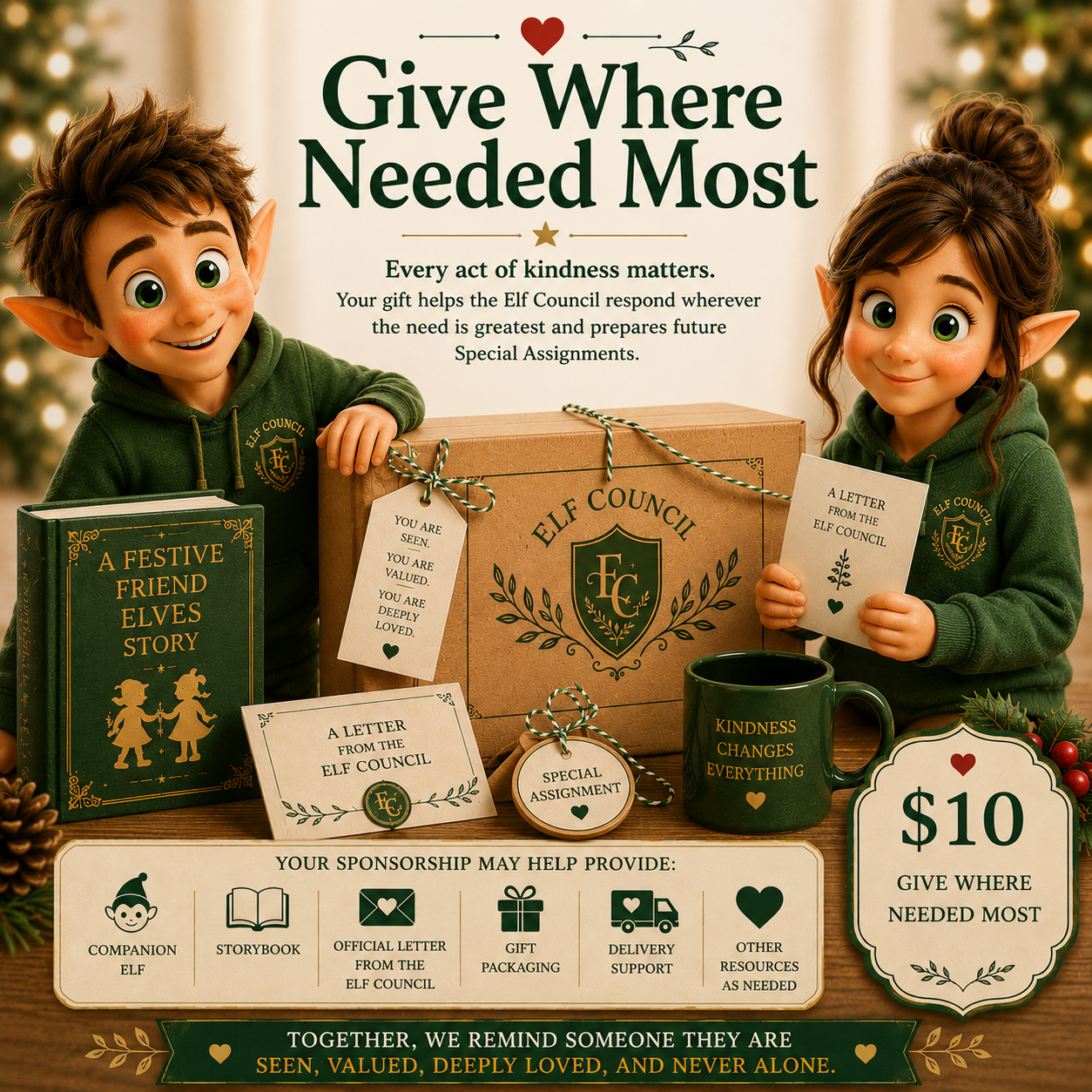 ❤️ Give Where Needed Most