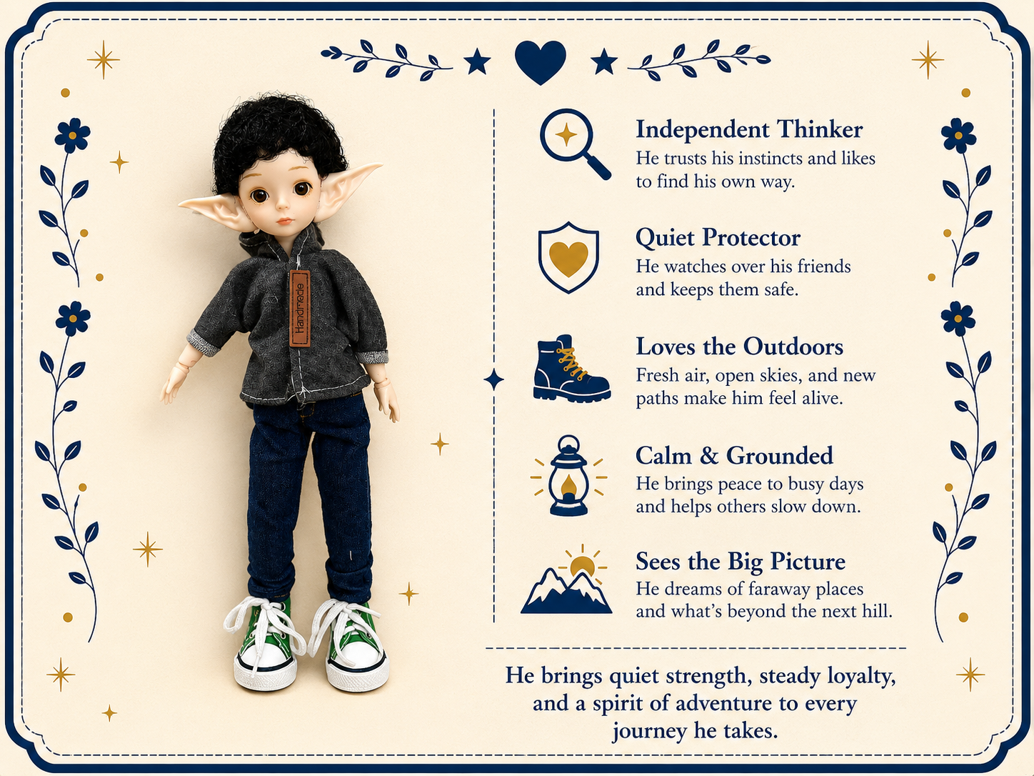 Companion Elf 03 — The Quiet Protector (Local Pickup Only)