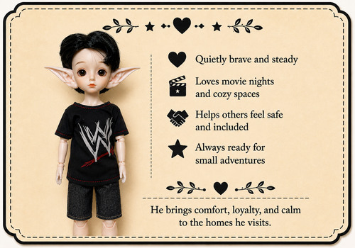 Collectible Companion Elf  — The Gentle Guardian (Local Pickup Only)