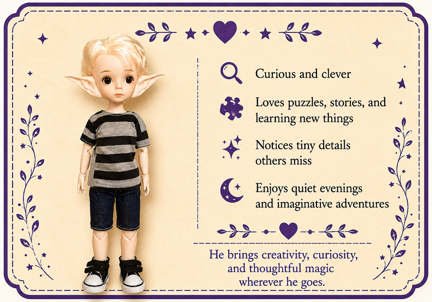 Companion Elf — The Curious Thinker