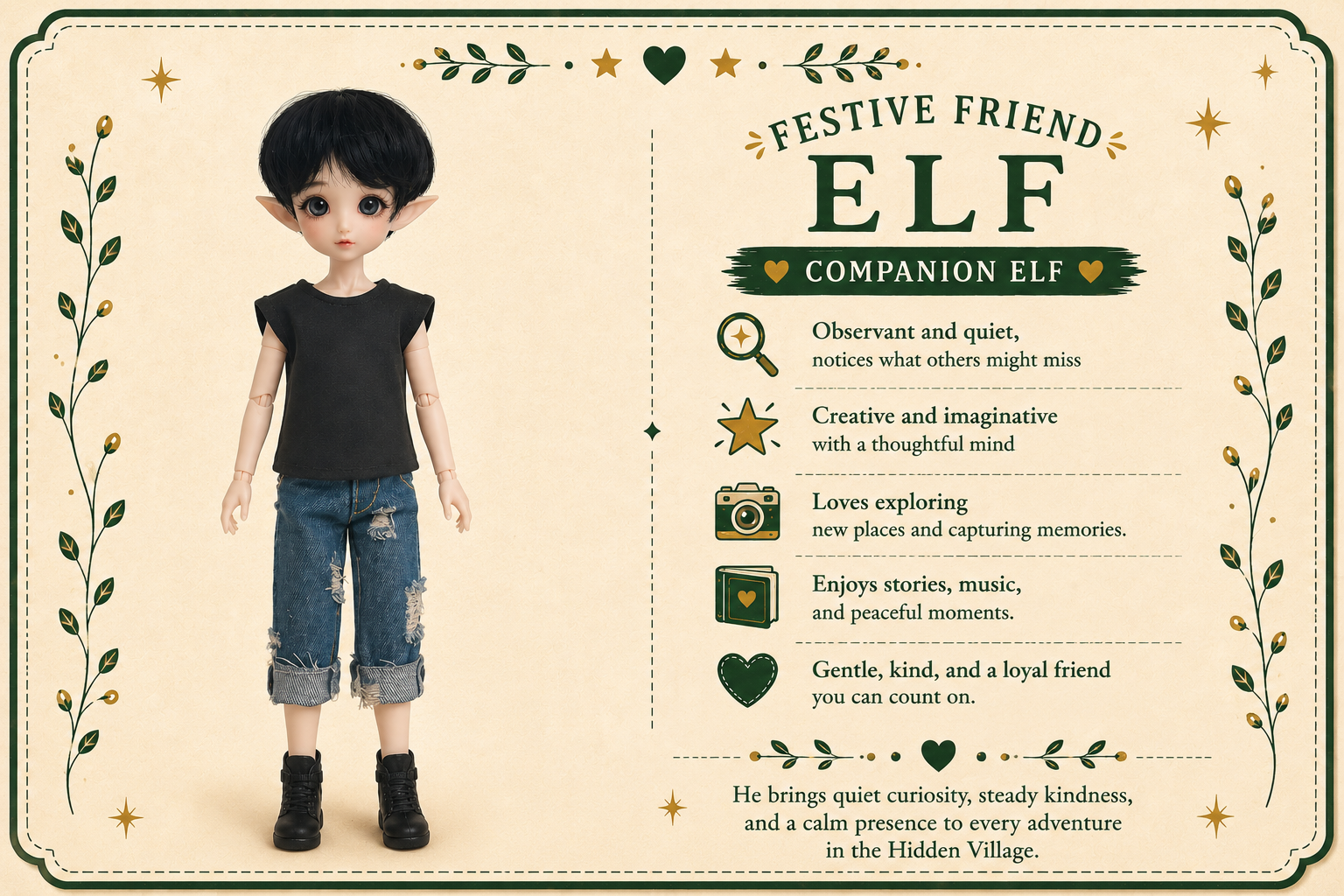 Companion Elf — The Gentle Observer