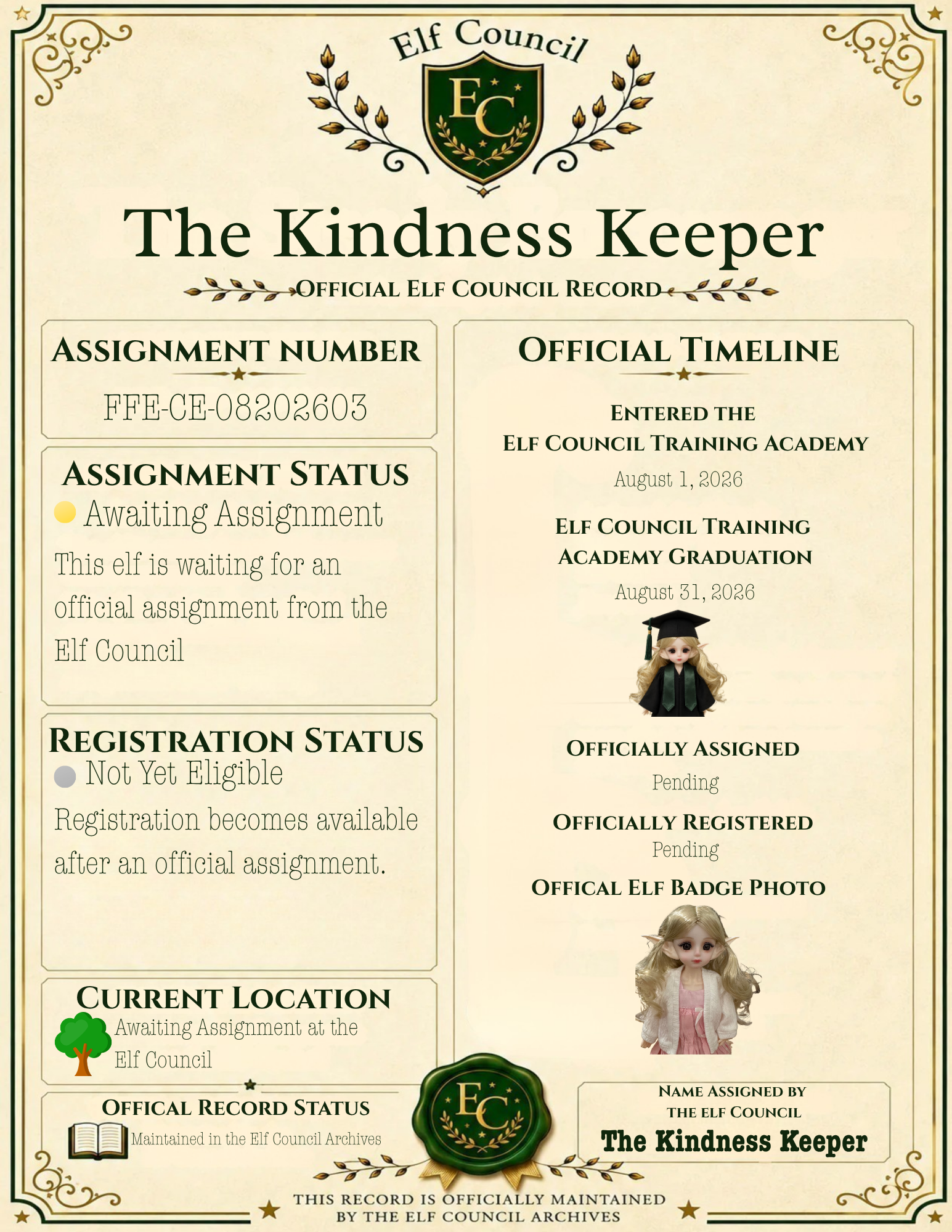The Kindness Keeper