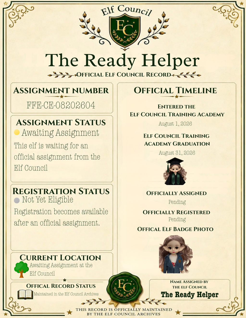 The Ready Helper