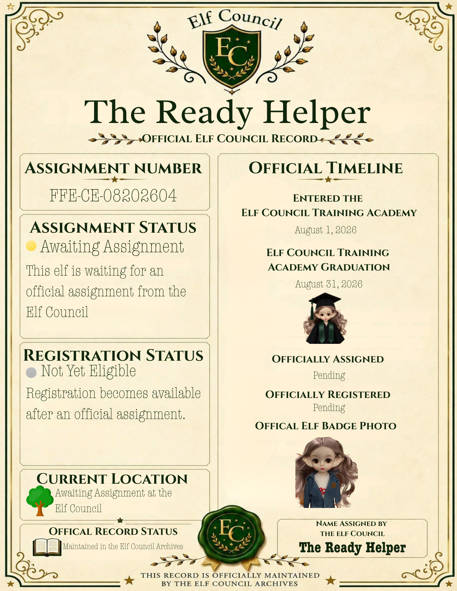 The Ready Helper