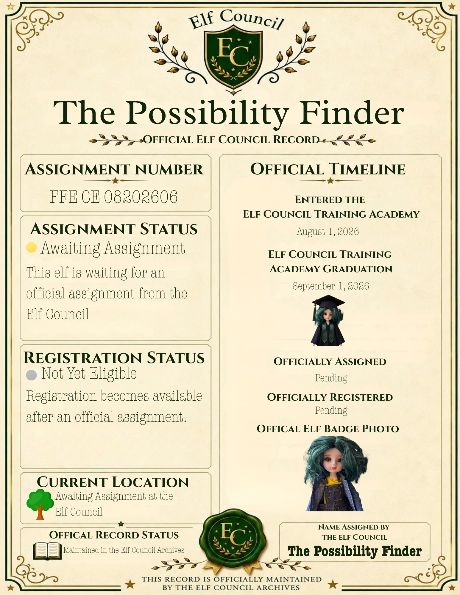 The Possibility Finder