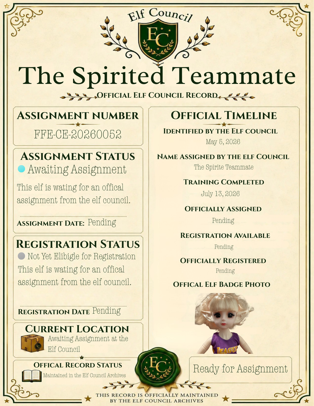 The Spirited Teammate