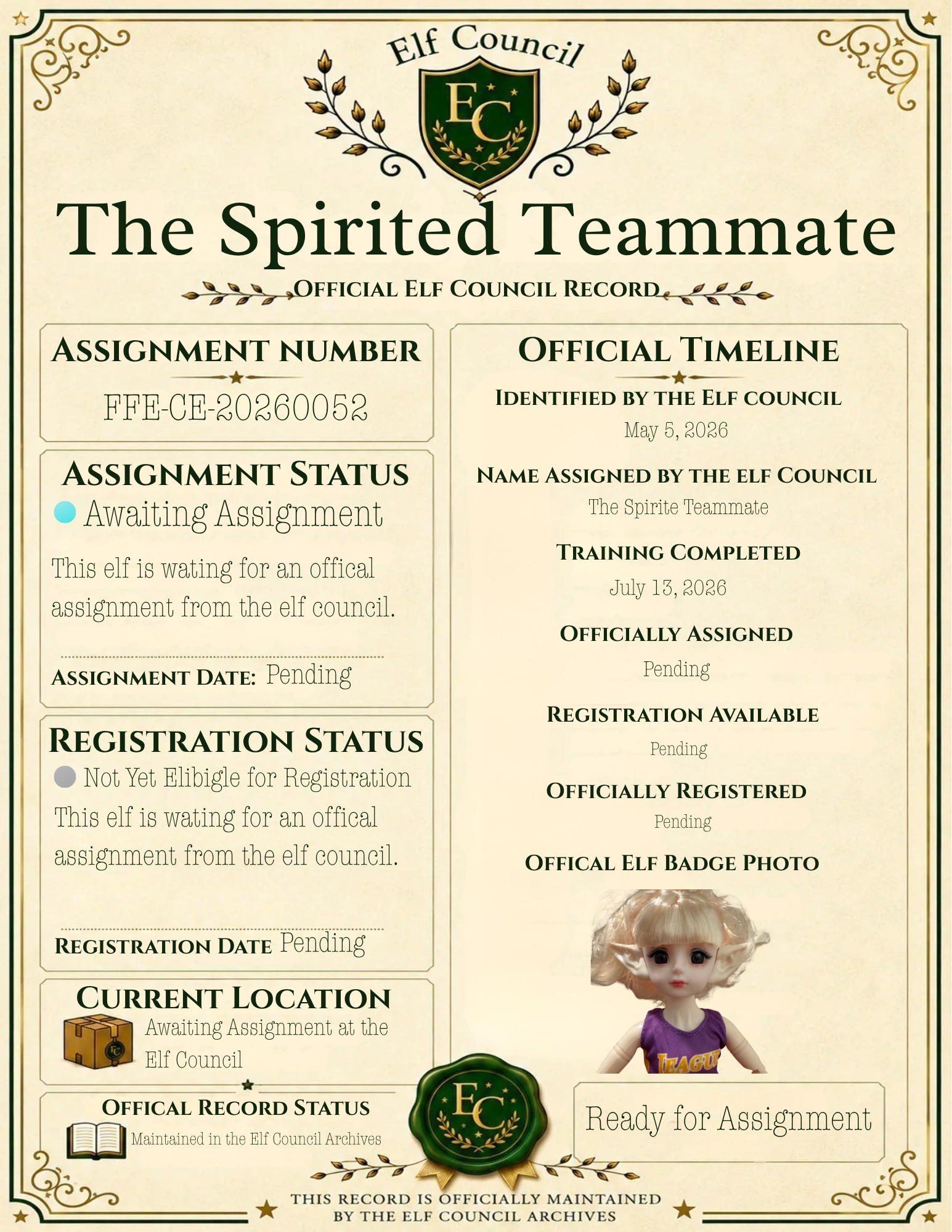 The Spirited Teammate