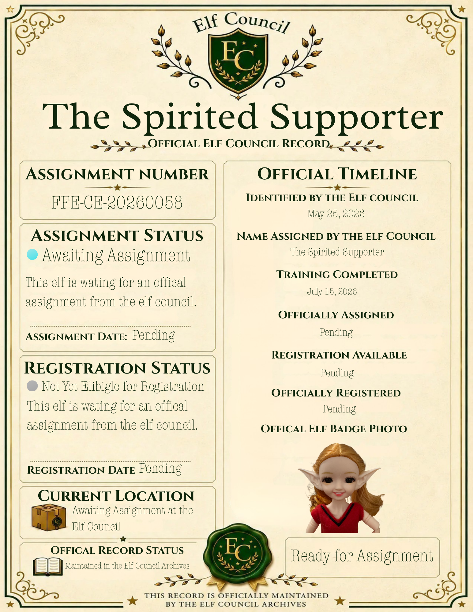 The Spirited Supporter