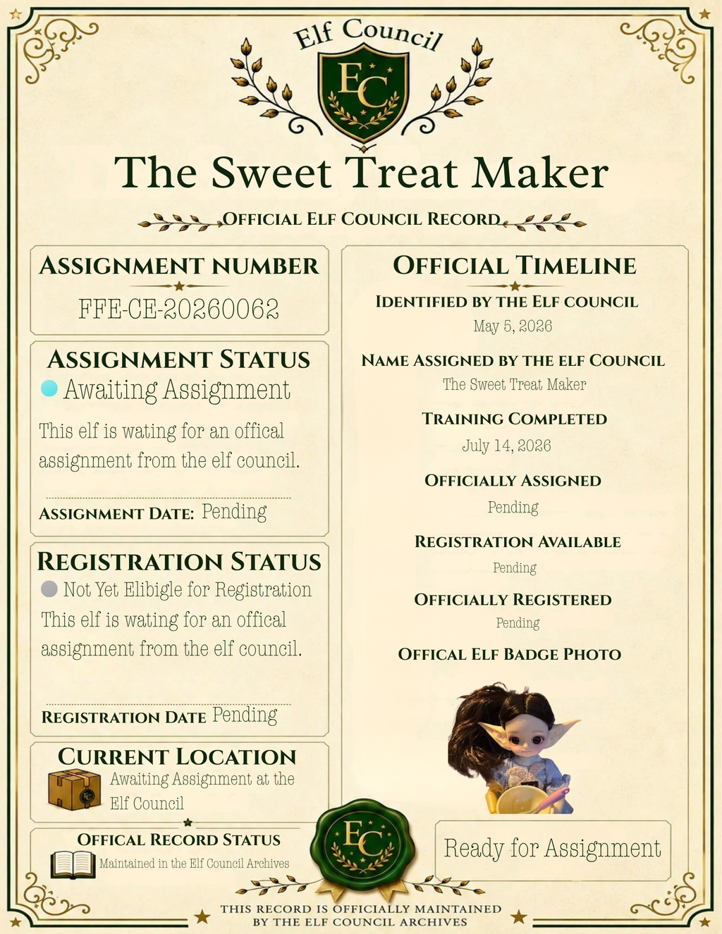 The Sweet Treat Maker