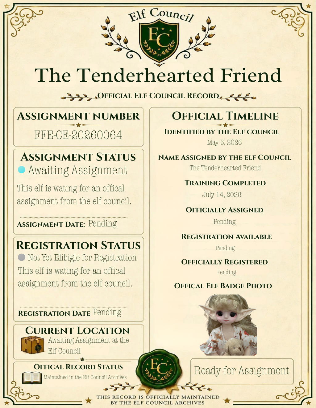 The Tenderhearted Friend