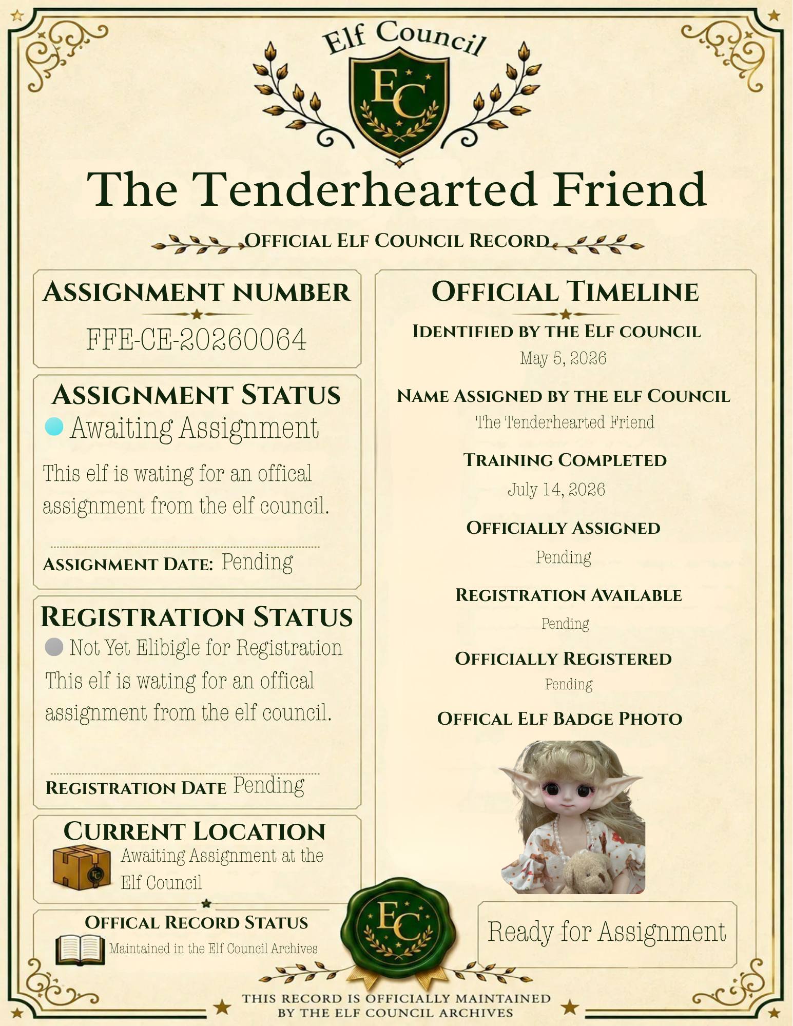 The Tenderhearted Friend