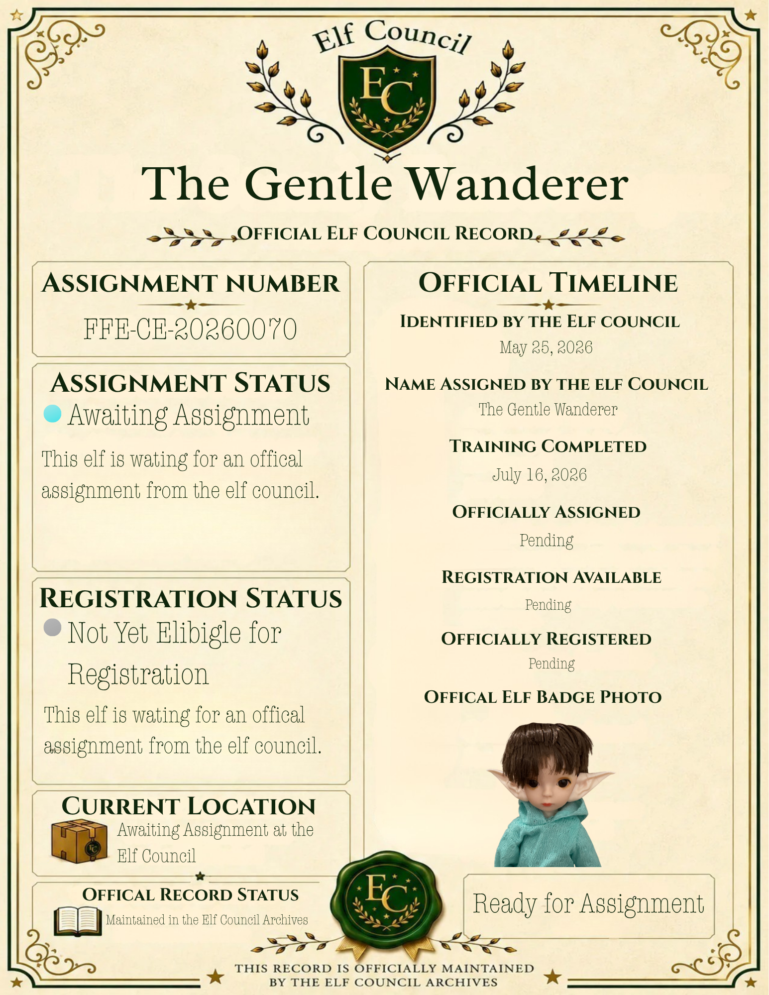 The Gentle Wanderer