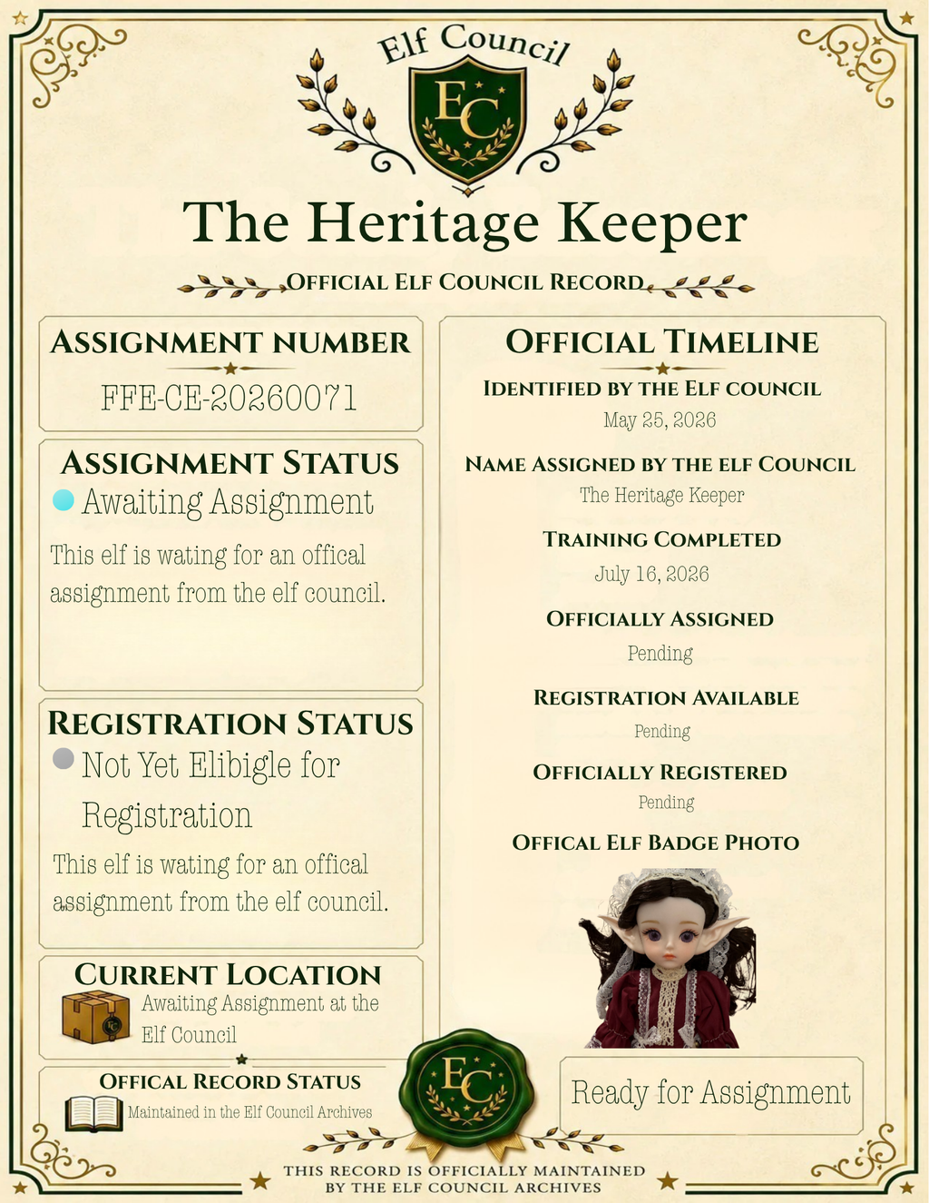 The Heritage Keeper