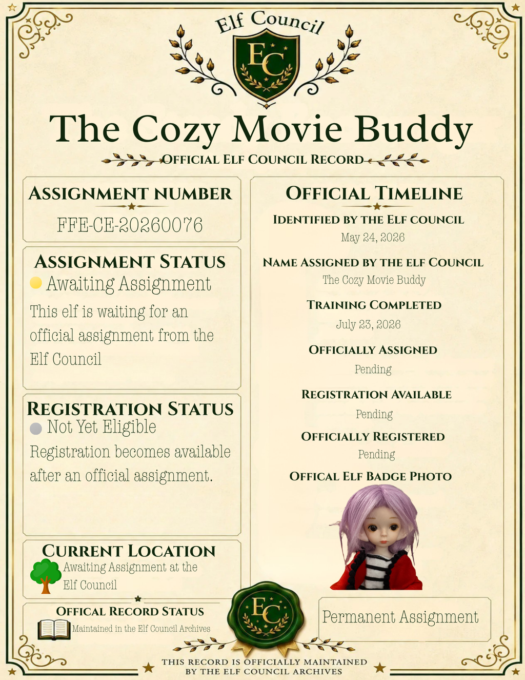 The Cozy Movie Buddy