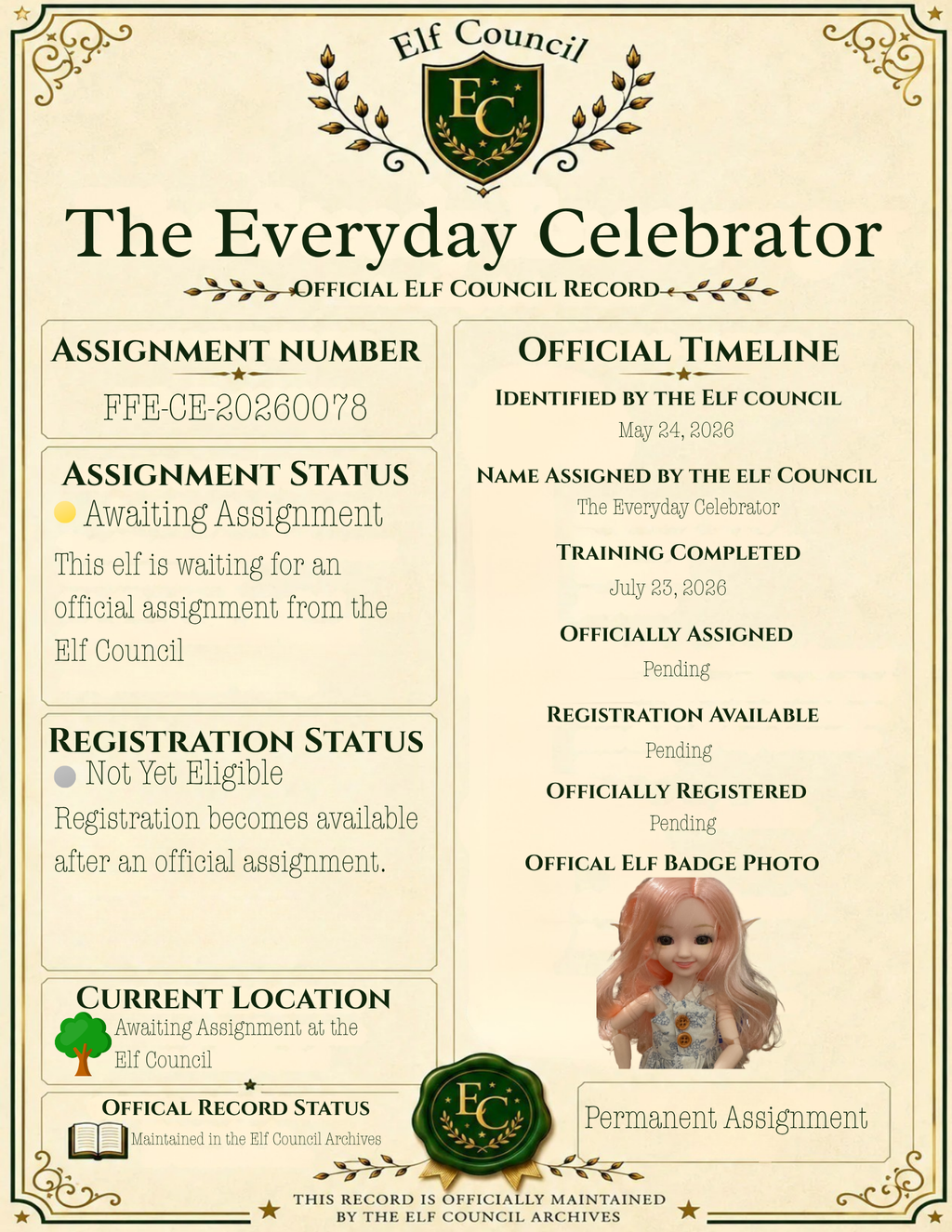 The Everyday Celebrator
