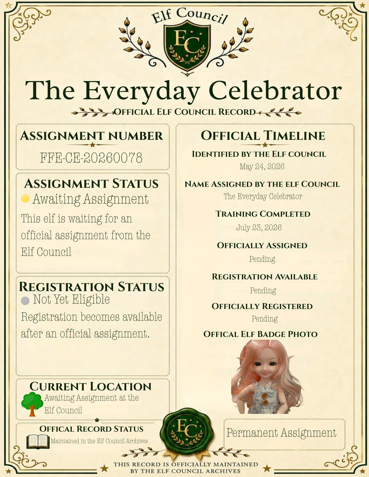 The Everyday Celebrator