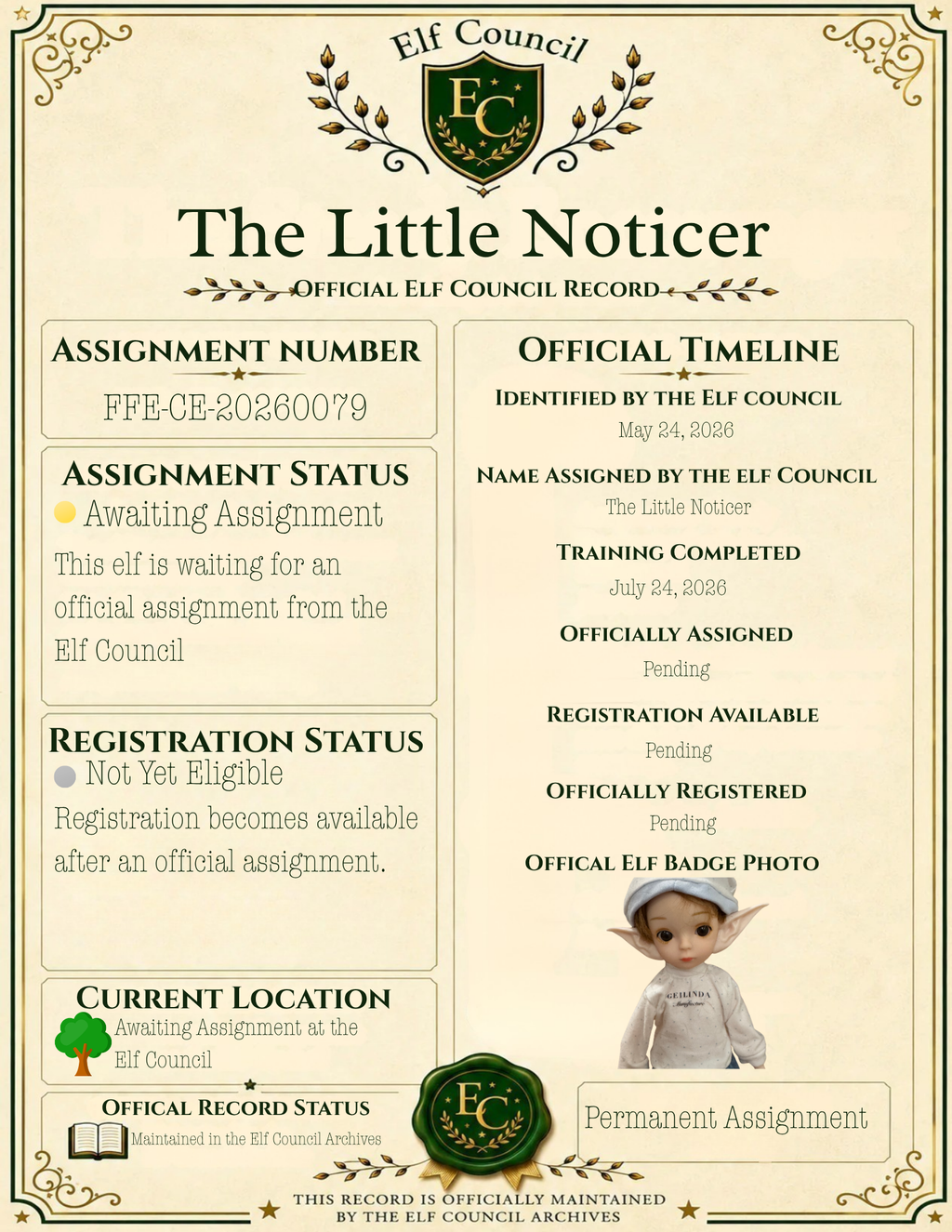 The Little Noticer