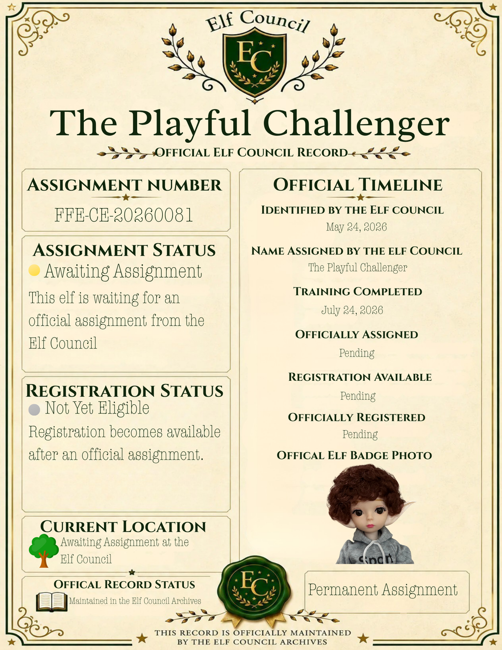The Playful Challenger