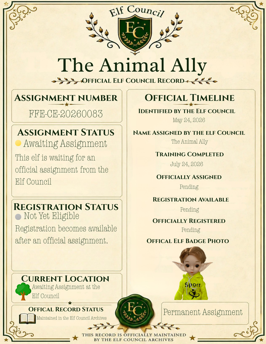 The Animal Ally - 🎟️ Pending Raffle Basket Assignment