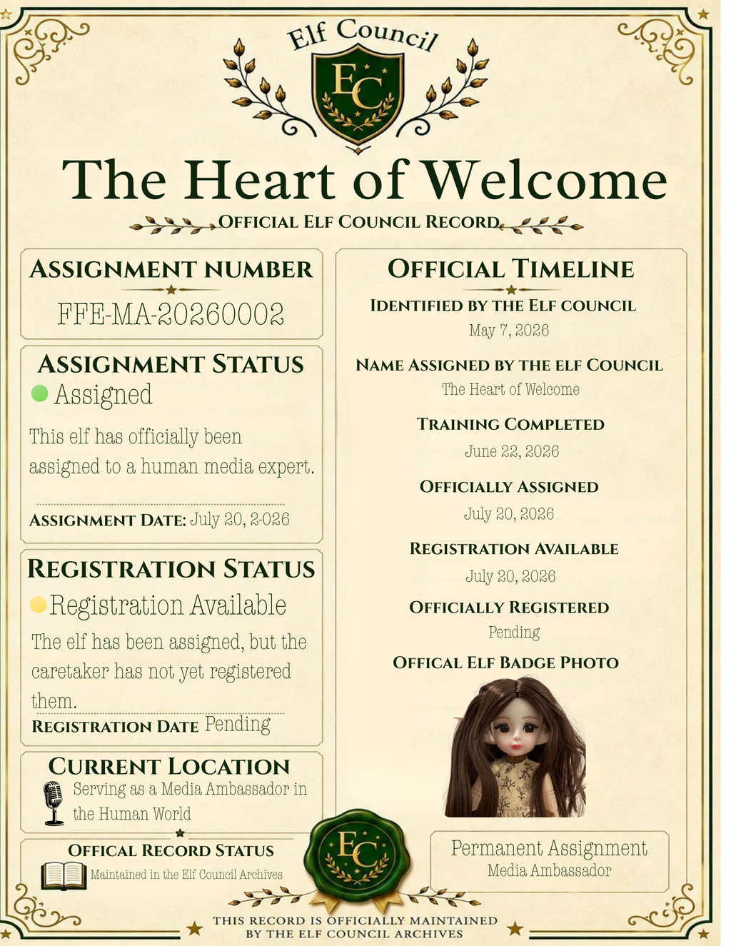 The Heart of Welcome - 🎙️Official Media Ambassador