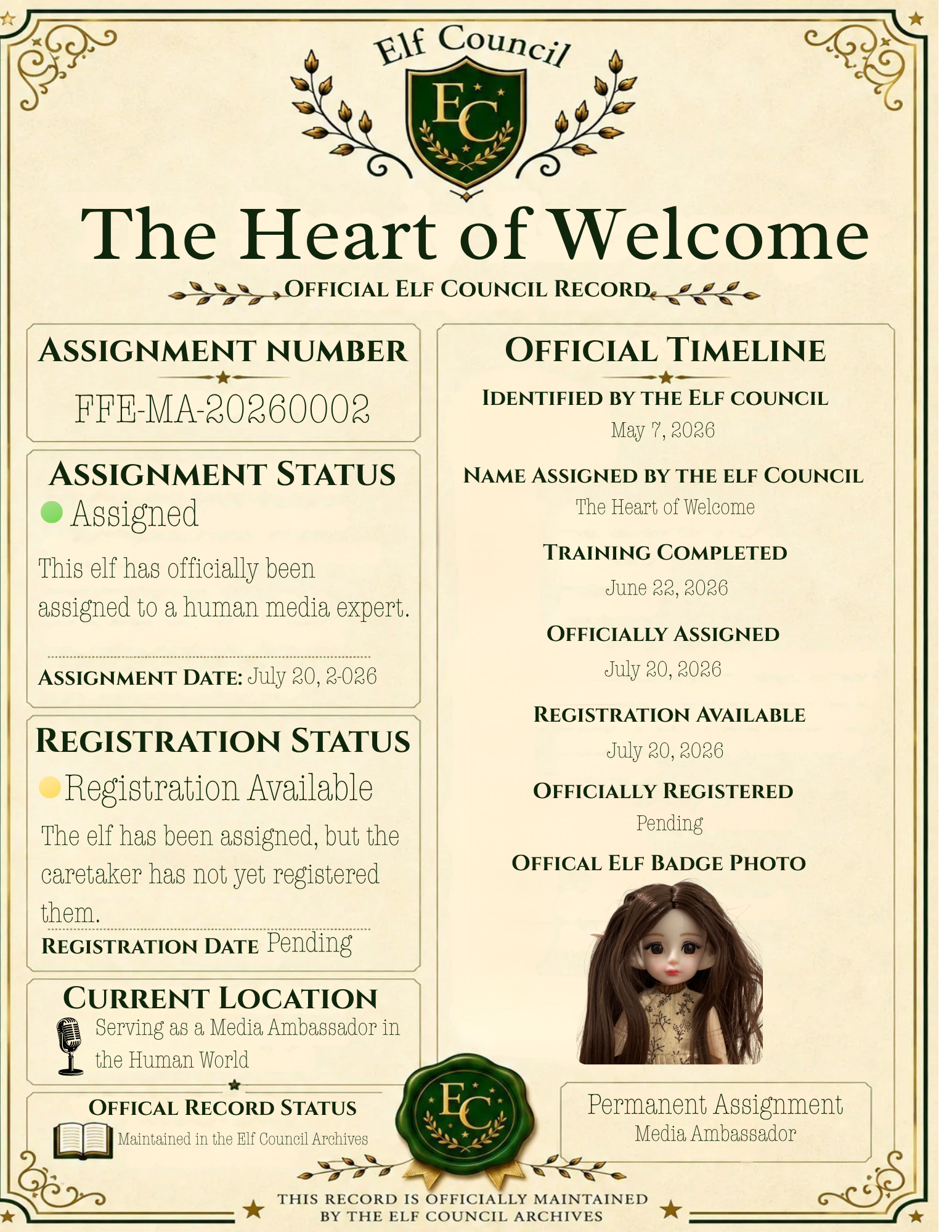 The Heart of Welcome - 🎙️Official Media Ambassador