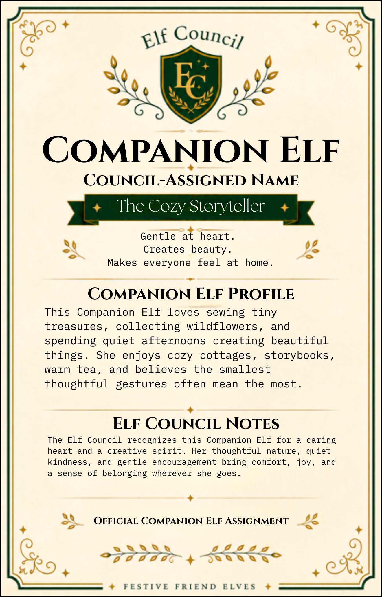 The Cozy Storyteller