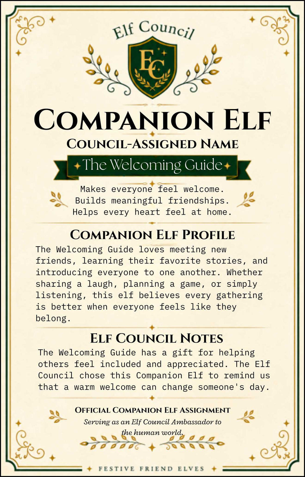 Sawyer - 🌍 Elf Council Human Ambassador - 🟢 Officially Registered