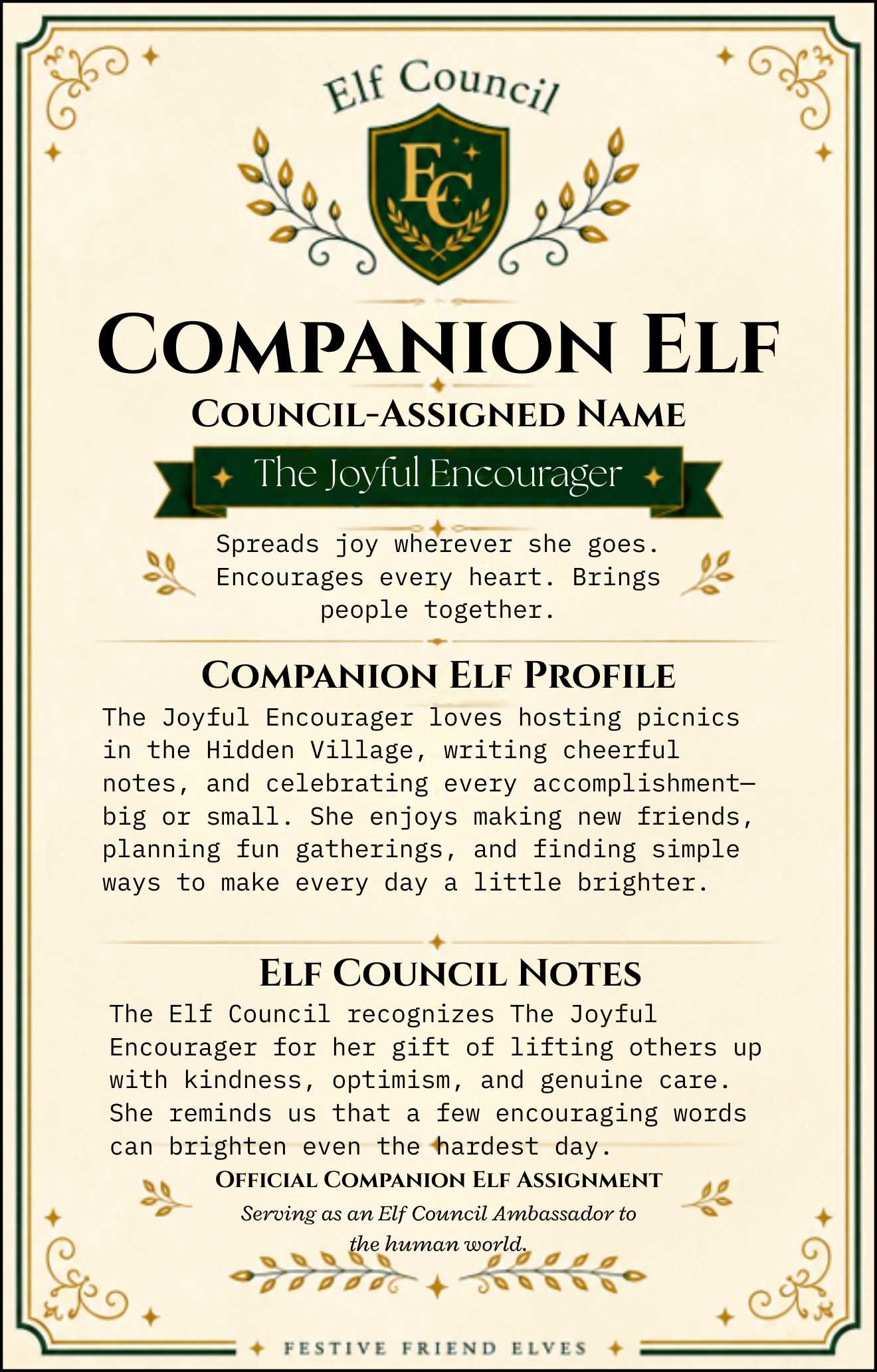 Lily - 🌍 Elf Council Human Ambassador - 🟢 Officially Registered