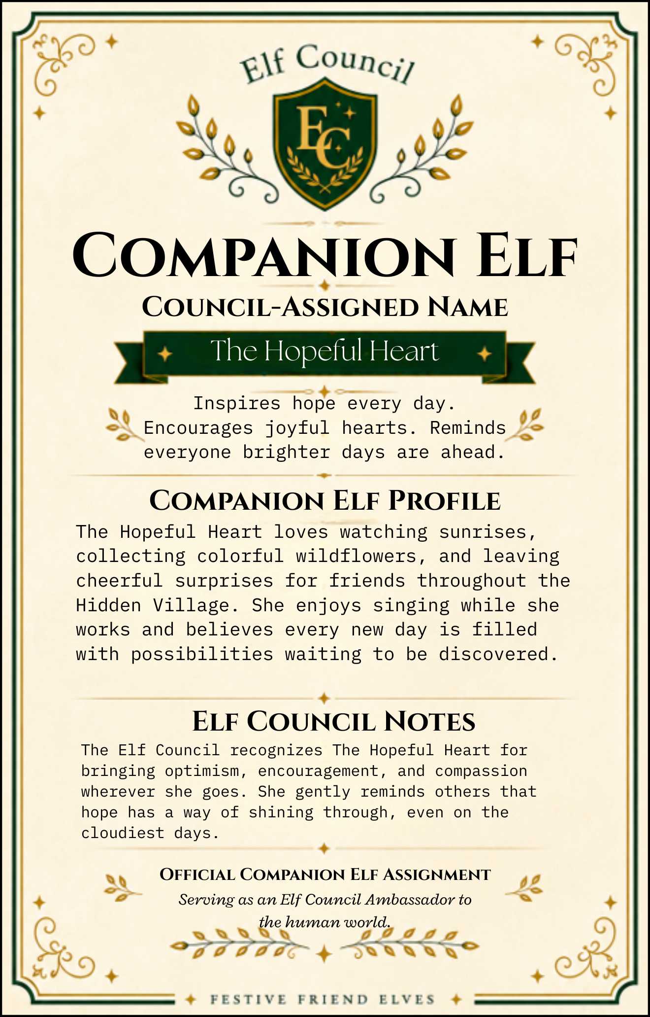 Daisy - 🌍 Elf Council Human Ambassador - 🟢 Officially Registered